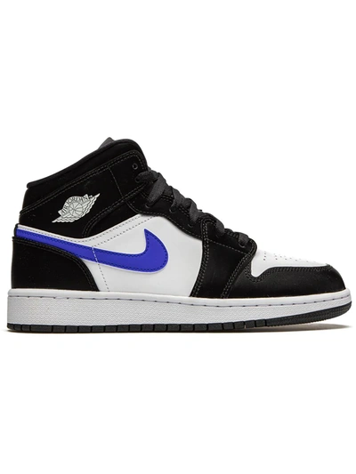 JORDAN AIR JORDAN 1 MID "RACER BLUE" SNEAKERS