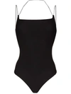 ALIX NYC SPAGHETTI STRAP FITTED BODYSUIT