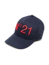 N°21 LOGO-EMBROIDERED BASEBALL CAP