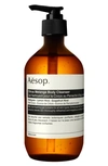 Aesop Citrus Melange Body Cleanser With Pump 16.9 Oz. In Pump