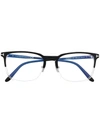 Tom Ford Square-frame Glasses In Black