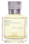 Maison Francis Kurkdjian Paris Maison Francis Kurkdjian Petit Matin Eau De Parfum