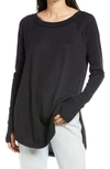 Free People Snowy Thermal Shirt In Blue
