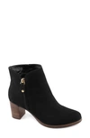 Marc Joseph New York Grand Central Bootie In Black Nubuck