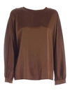 MAX MARA MAX MARA STUDIO CREWNECK BLOUSE