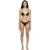 Jade Swim Black Triangle & Expose Bikini In Black