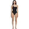 JADE SWIM BLACK EVOLVE ONE-PIECE SWIMSUIT