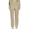CHRISTOPHER ESBER BEIGE DOUBLE BELTED TROUSERS