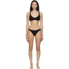 Oseree Lumiere Sporty Two Piece Swimsuit In Nero