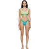 BOUND BY BOND-EYE GREEN & BLUE 'THE MALIBU' BIKINI