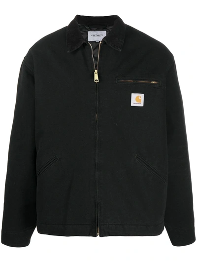 Carhartt Og Detroit Dearborn Jacket In Black