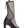 FENDI ANKLE BOOTS IN MESH AND SATIN,FENW68QRBCK