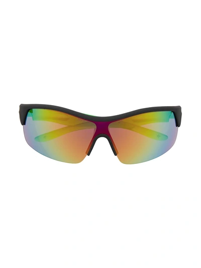 Molo Aviator-frame Mirrored Sunglasses In Schwarz