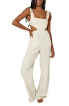 WEWOREWHAT CUTOUT OVERALLS,WWO36-01