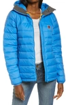 Fjall Raven Expedition Pack Water-resistant 700 Fill Power Down Jacket In Un Blue