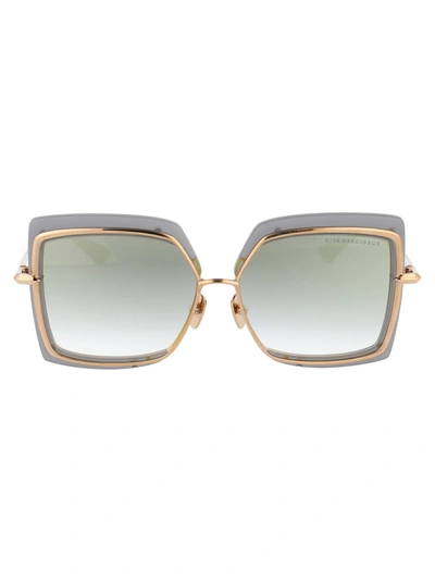 Dita Eyewear Narcissus Square Frame Sunglasses In Gold