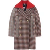 BURBERRY BURBERRY MULTICOLOR CHECKED COAT,8032756-A8572