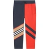 BURBERRY BURBERRY NAVY BRANDED TRACK trousers,8033011-A1460