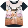 Molo Risha Your Own Pace Print T-shirt In Black