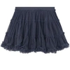 MAYORAL MAYORAL NAVY SEQUIN TULLE SKIRT,4953-94