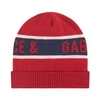 DOLCE & GABBANA DOLCE & GABBANA RED BRANDED HAT,LBKH45-JAVWG-S9001