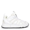 BURBERRY BURBERRY WHITE BRANDED TRAINERS,8018857-A1462