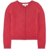 BONPOINT BONPOINT RED CASHMERE CARDIGAN,H20BDA3312CA-028