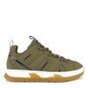 BURBERRY BURBERRY GREEN BRANDED TRAINERS,8030835-A3476