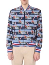 DOLCE & GABBANA DOLCE & GABBANA SUNLOUNGER PRINT JACKET