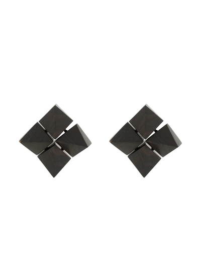Monies Velletri Clip-on Earrings In Brown
