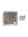 UGG TERRY-CLOTH BOOTIE AND BLANKET SET