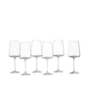 Schott Zwiesel Sensa Red Wine Glasses, Set Of 6 In Clear