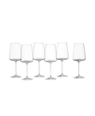 Schott Zwiesel Sensa White Wine Glasses, Set Of 6 In Clear