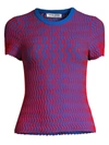 OPENING CEREMONY WOMEN'S SQUIGGLE KNIT TOP,0400010940783