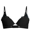 LA PERLA WOMEN'S LEAVERS POEM LACE-TRIM PUSH-UP BRA,0400010289791