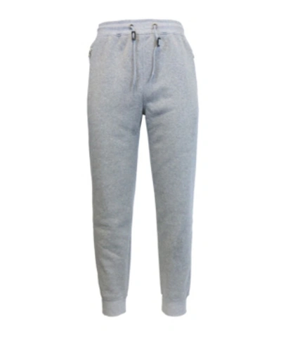Galaxy By Harvic Men's Slim Fit Jogger Pants With Zipper Pockets In Heather Gr