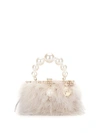 ROSANTICA FAUX-FUR TOTE BAG