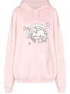 VETEMENTS UNICORN PRINT HOODIE