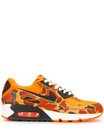 Nike Air Max Sneakers In Orange