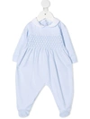 Siola Diamond Knit Pattern Pyjamas In Blue
