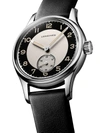 LONGINES HERITAGE 38MM AUTOMATIC STAINLESS STEEL LEATHER-STRAP WATCH,400013091649