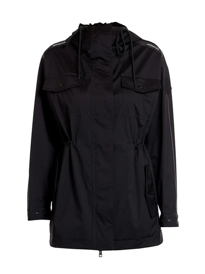 Moncler Sadalsud Nylon Drawstring Jacket In Black