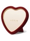 AERIN VALENTINA VELVET HEART PICTURE FRAME,400012663935