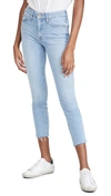 MOTHER THE LOOKER ANKLE SNIPPET JEANS