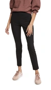 Theory Scuba Skinny Trousers In Grey Multi