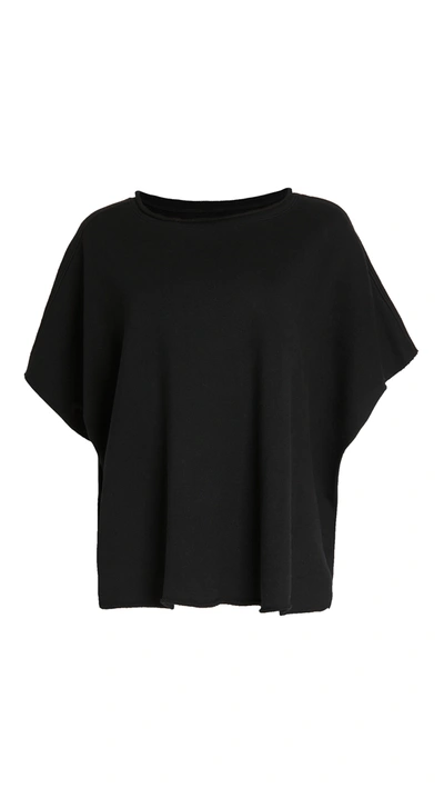 Frank & Eileen Audrey Funnel Neck Capelet In British Royal Navy