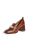 TORY BURCH CHAIN 70MM LOAFERS