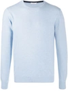 CENERE GB RIB-TRIMMED CASHMERE JUMPER