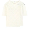 MONCLER MONCLER CREAM QUILTED DRESS,18I60010-809EH-034