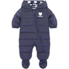 MOSCHINO MOSCHINO NAVY BABY COVERALL,MUS01QL3A22-40016